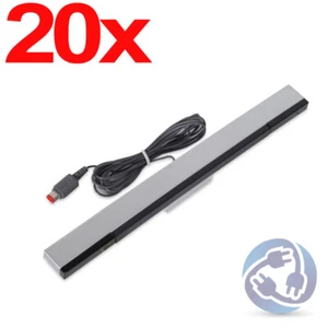 LOT 20X Wired Infrared Motion IR Signal Ray Sensor Bar for Nintendo Wii U Remote - Picture 1 of 5