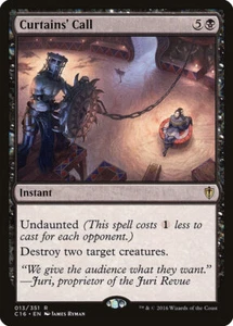 MTG Magic the Gathering Curtains' Call (13/392) Commander 2016 MP - Picture 1 of 1