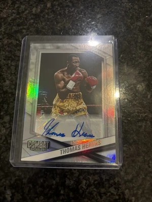 2025 Panini PFL Combat Anthology THOMAS HEARNS #94 Silver Signatures Auto - Image 1 of 2