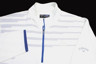 JERSEY DE GOLF CALLAWAY STRETCH POLI SPANDEX 1/4 CREMALLERA--L--MUELLES C.C.--¡PERFECTO!!- Foto 1 de 2