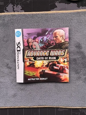 ADVANCE WARS: DAYS OF RUIN NINTENDO DS CIB AUTHENTIC COMPLETE TESTED 3DS 2DS XL - Image 1 of 4
