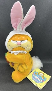 9 Zoll Garfield Osterhase Plüsch Vintage 1981 Fun Farm von Dankin mit Etikett - Bild 1 von 3