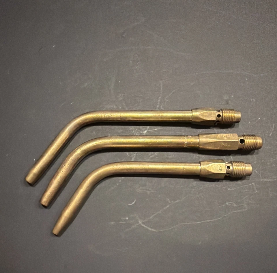 Boquilla punta antorcha acetileno Prestolite Pol-4 Asco Nº 4 y 5 envío gratuito Foto 1 de 4
