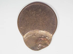 N/D,  Lincoln Memorial Penny, Way Off Center, O/C, Error - Picture 1 of 2