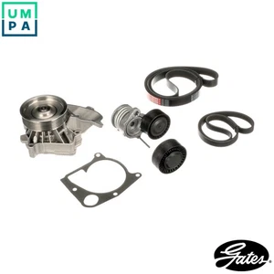 WATER PUMP + VRIBBED BELT KIT KP26PK1835XS FOR BMW M47D20 N47D20A/C 2.0L 4cyl - Picture 1 of 9