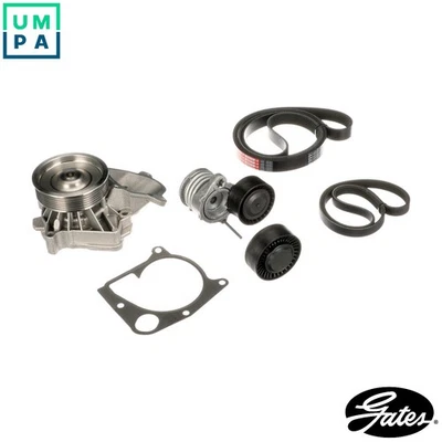 WATER PUMP + VRIBBED BELT KIT KP26PK1835XS FOR BMW M47D20 N47D20A/C 2.0L 4cyl - Image 1 of 4