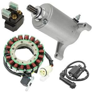 Stator Starter Solenoid Ignition Coil for Yamaha Raptor 350 YFM350 2004-2013 - Picture 1 of 8