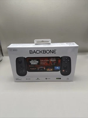 Backbone One 2nd For iPhones Lightning Black XBOX STEAM GEFORCE NOW SEALED NEW - Image 1 of 4