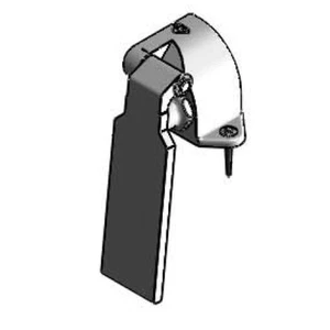 B-0507-509PDL Single Knee Pedalventil, Ledge Mount, 1/2" NPT Inlet and Outlet - Bild 1 von 1