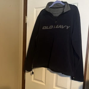 Old Navy Fleece Zip Henley Size 46 3XL - Picture 1 of 2