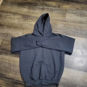 Children Grey Hoodie, With Pockets, Slip On, Cotton Inside. - Picture 1 of 1
