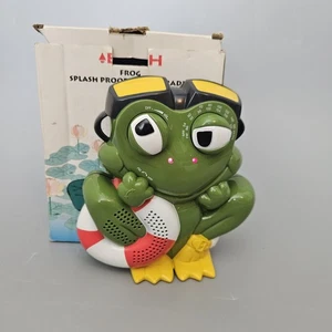 BUSH Frosch Duschradio Spritzwassergeschützt Vintage Retro 90er UKW MW funktionstüchtig - Bild 1 von 12