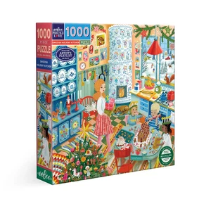 Swedish Holiday Kitchen 1000 Piece Jigsaw Puzzle eeBoo New - Picture 1 of 3
