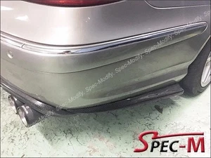 PARACHOQUES TRASERO DP FIBRA DE CARBONO LABIO LATERAL para MERCEDES W211 E55 E63 AMG 2003-2006 - Imagen 1 de 3