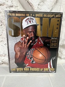 Michael Jordan Gold Metal SLAM Beste NBA-Fotos des 90er Jahre Magazins 91/94 Champs - Bild 1 von 5