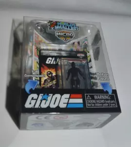 WORLD'S SMALLEST 2023 MICRO FIGURES & COMICS - G.I. JOE COMMANDO SNAKE EYES - Picture 1 of 5