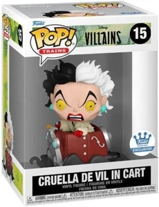 Funko Pop Trenes Disney Villanos Cruella De Vil En Carro Nuevo - Imagen 1 de 2