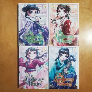 Juego Manga Apothecary Diaries Vol 5-8 (Inglés) - Totalmente Nuevo - Imagen 1 de 2