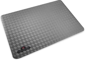 Napoleon BBQ Grillmatte rutschfest Rautenplatte Muster grau - Bild 1 von 5