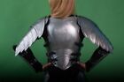 Medieval Armor Full Suit Dwarf Blackened Women Costume Cosplay Lotr Halloween