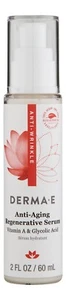 DERMA E Anti-Aging Regenerative Serum 2 fl oz (60 mL) No Box - Picture 1 of 1