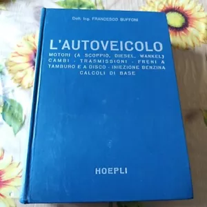 L'autoveicolo - F. Buffoni - Ed. Hoepli 1969 - Imagen 1 de 8