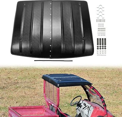 2 Piece Hard Top Roof For Kawasaki Mule 600 610 SX 4X4 2005-2023 #KAF600-005B - Image 1 of 4