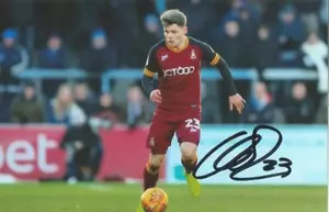 BRADFORD: CONNOR WOOD SIGNED 6x4 ACTION PHOTO+COA - Picture 1 of 1