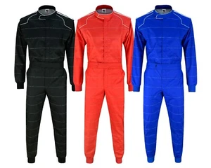 Traje de karting clásico para adultos TK traje de carreras Cordura mono de una pieza - Imagen 1 de 38