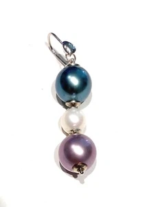 Mono Orecchino Artigianale in Argento 925 con Perle di Maiorca – diWa Jewels - Imagen 1 de 3