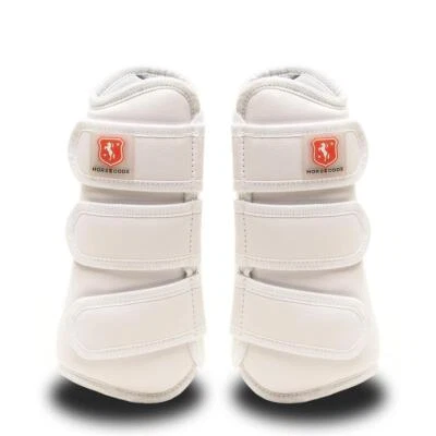 Horsecode Dressurgamaschen weiß Vollblut gamaschen VB - Bild 1 von 3