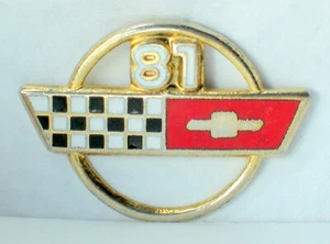 1981 Corvette Vintage Pin - Picture 1 of 1