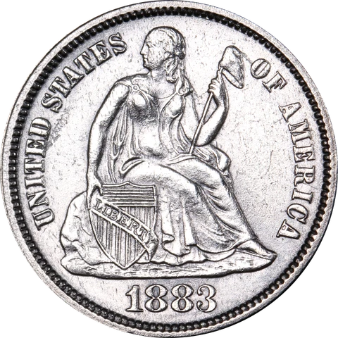 1883 Seated Liberty Dime Great Deals From The Executive Coin Company Cover