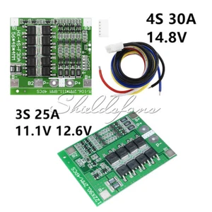 25A/30A 3S/4S BMS PCB Protection Board for Li-ion Li-ion Battery Cell - Picture 1 of 28