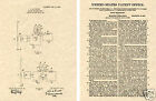 Lee DeForest AUDION TUBE Patent Kunstdruck Vakuum RAHMENBEREIT!!! 1908 USA