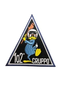 Patch Toppa Ricamata Termoadesiva Aeronautica Militare 102 Gruppo - Imagen 1 de 2