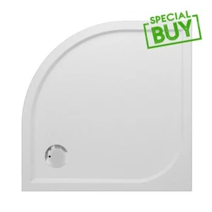 Serene Stein Harz Quadranten Duschwanne 800 mm x 800 mm - UVP: 299 £ - Badewanne - Bild 1 von 1