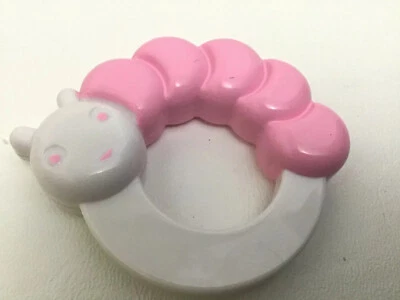 Muñeca bebé de repuesto Jc Toys Berenguer sonajero oruga blanco rosa Foto 1 de 4