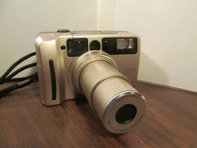 VIVITAR 650 PZ Data Back 38-100 mm Series 1 Zoom Lens 35mm film camera TESTED - Image 1 of 4