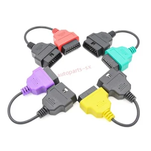 Multi ECU scan for FIAT Adapter Cable Bundle four-color kit line NEW - Picture 1 of 5