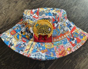 Tokyo Disneyland Donald's Quacky Duck City Hat Cap Disney Palpalooza Japan Used - Picture 1 of 3
