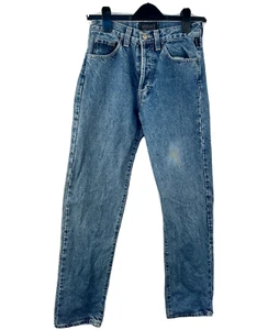 Vintage Versace Jeans Couture Itierre Blue Denim Medium Wash Men's Size 26 - Picture 1 of 11