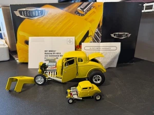 Hot Wheels Legends 1934 Ford Hot Rod Magazine Car 1:24/ 1:64 Scale - Picture 1 of 7