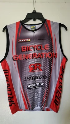 Specialized QR Quintana Roo Tri-Top Sin Mangas M Mediano Ciclismo Carreras Foto 1 de 3