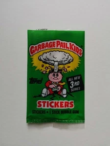 UK OS3 Garbage Pail Kids Empty Wrapper - Picture 1 of 2
