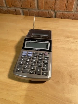 Vintage Canon Palm Printer P1-DTSC 12 Digits Printer Calculator Fully Functional - Image 1 of 4