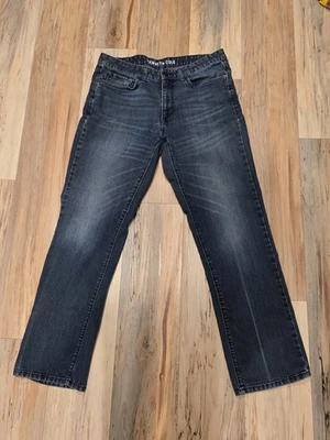 Kenneth Cole Jeans Men's 34x32  Straight Fit Stretch Medium Dark Wash Denim- B27 - Image 1 of 4