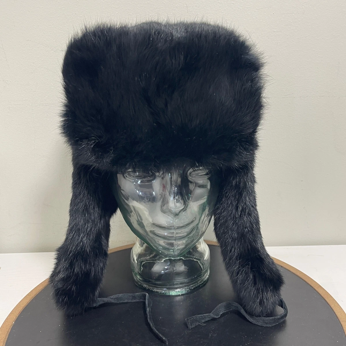 Russian Rabbit Fur Hat In Men's Hats for sale | eBay