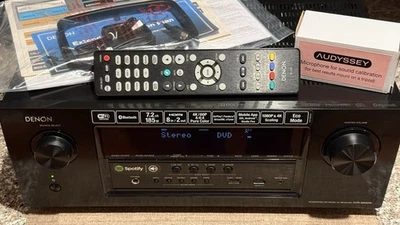 Denon AVR-S900W 7.2 Channel AV Receiver, ORIG. OWNER, MINT - Image 1 of 4