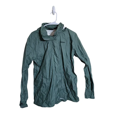 Marmot Jacket Mens Large Green Waterproof Hooded Rain Windbreaker H46200 Outdoor - Image 1 of 4